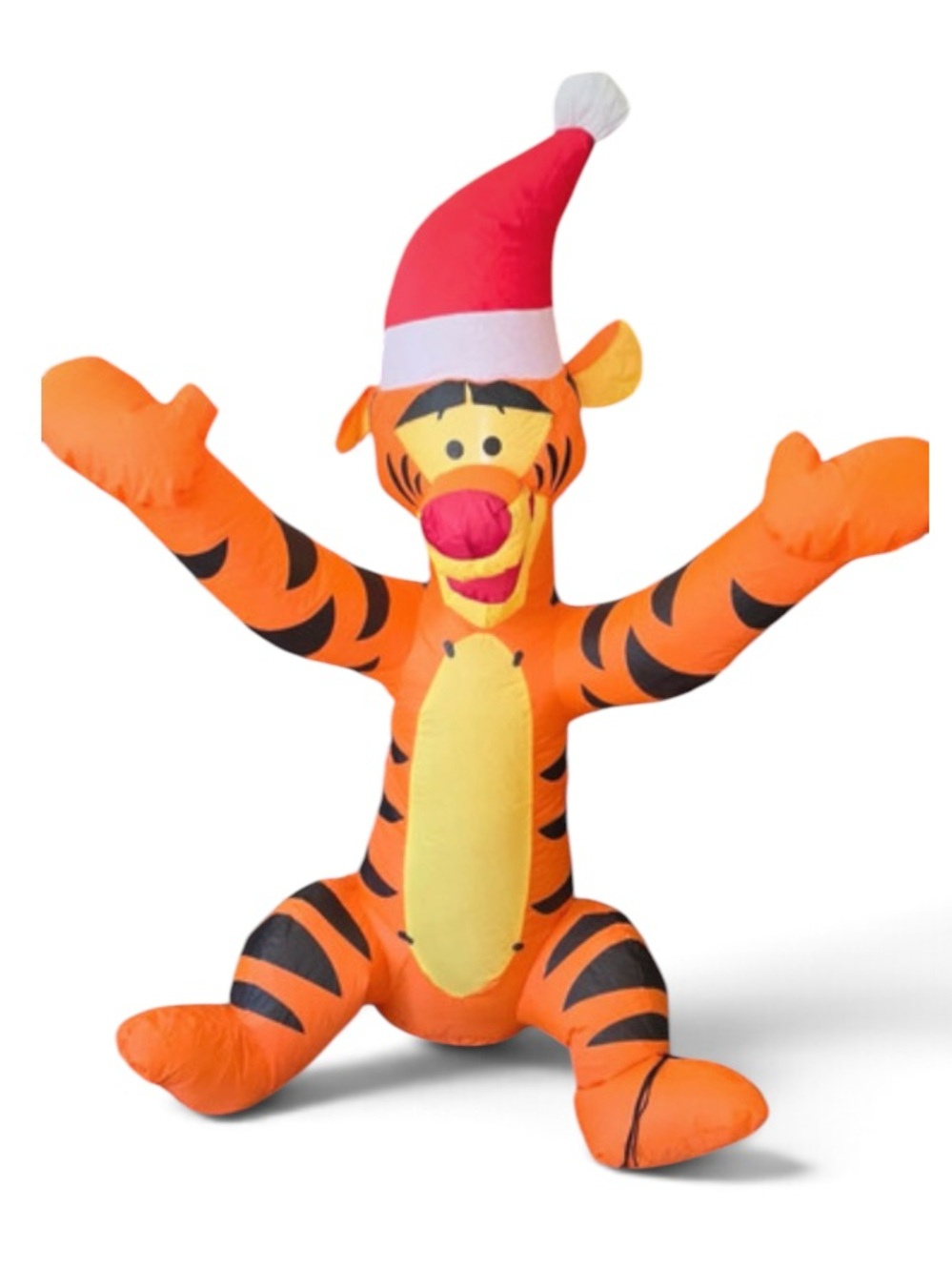 Disney Tigger 3.5’ Inflatable Blow Up Decor Christmas Holiday Hat